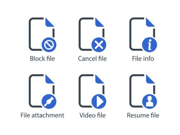 A Craft Designer's Review of the Files Icon Set Graphics