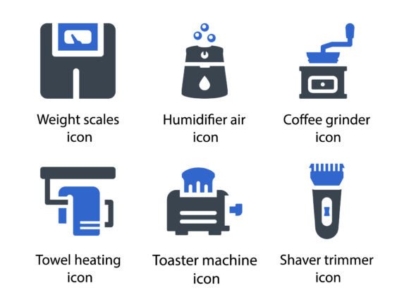 A Crafter's Review of the Appliances Icon Set Graphics