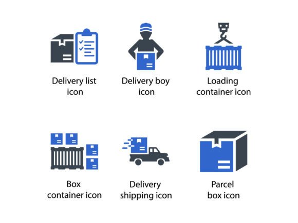 A Designer's Real-World Take on the Delivery Logistics Icon Set