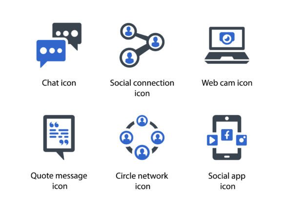 A Designer's Review: Being Social Icon Set 1 for Small Business Graphics