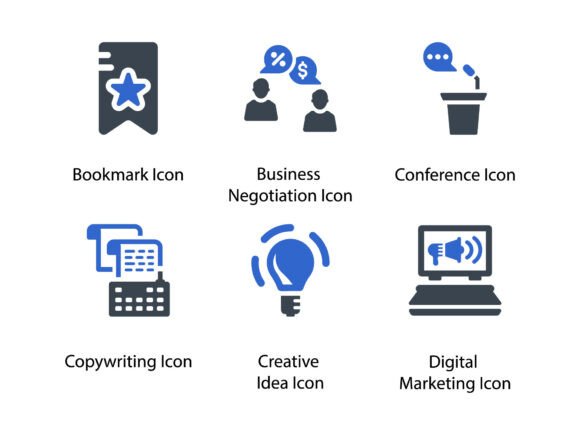A Designer's Review: Digital Marketing Icons for Local Brands