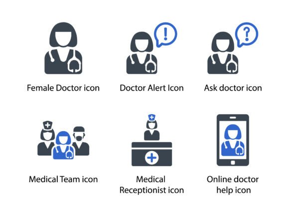 A Designer's Review of Medical Healthcare Graphics & Icons