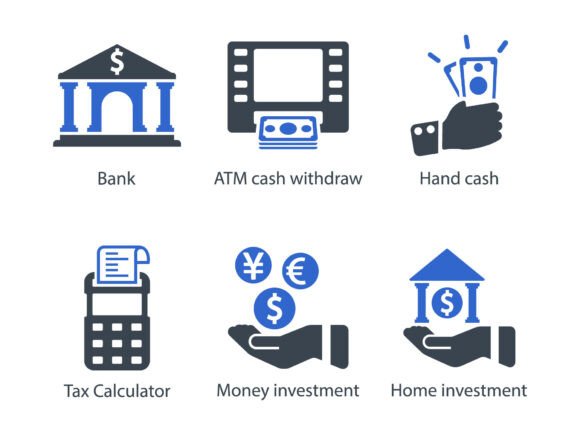 A Designer's Review of the Business Finance Icon Graphics