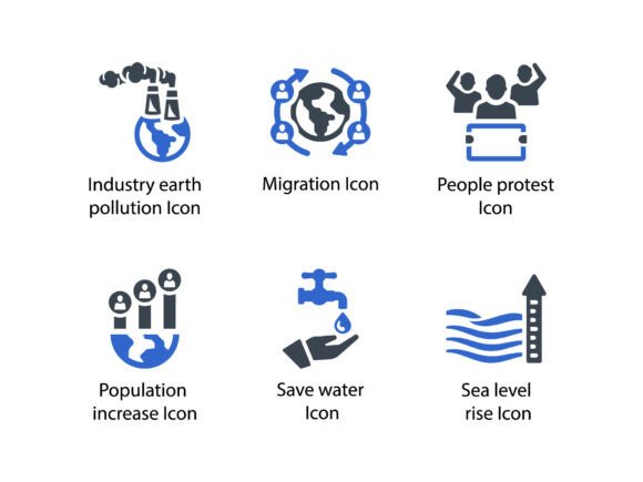 A Designer's Review of the Climate Change Icon Set 5