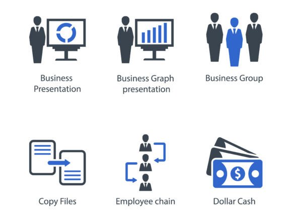 A Designer's Review: The Business Office Icon Set Graphics