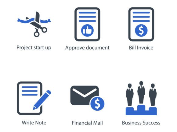 A Designer's Take on a Timeless Office Icon Set