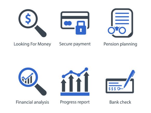 A Finance Icon Set Built for Modern Graphic Projects