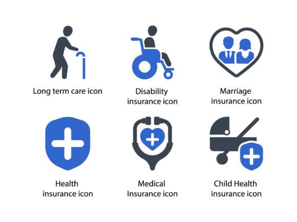 A Professional Brand Designer Reviews Life Insurance Icon Set 3