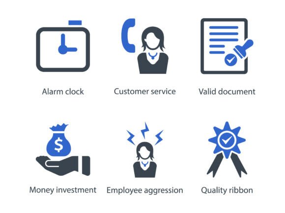A Professional Look at the Business Management Icon Set