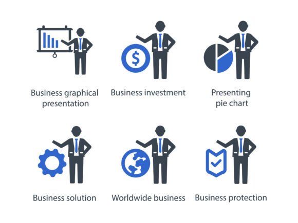 A Professional Review: Business Management Icon Set Graphics
