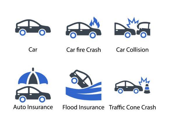 A Review of Auto Insurance Icon Set 1: Graphics for Practical Branding
