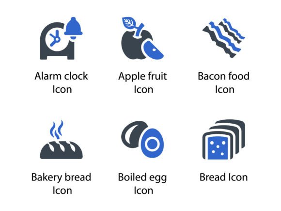 A Review of Breakfast Icon Set 1 for Marketing Graphics