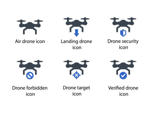 A Review of the Drone Icon Set for Real-World Embroidery