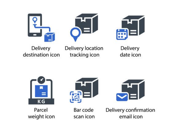 An Expert Review of the Delivery Logistics Icon Graphics Set