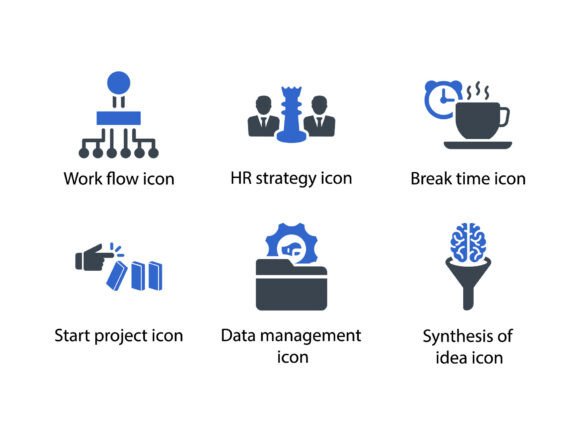 Evaluating a Project Management Icon Set for Small Business Branding