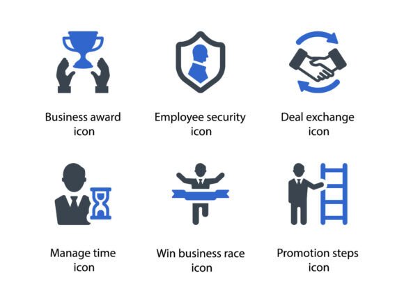 How a Business Icon Set Elevates Your Brand Graphics