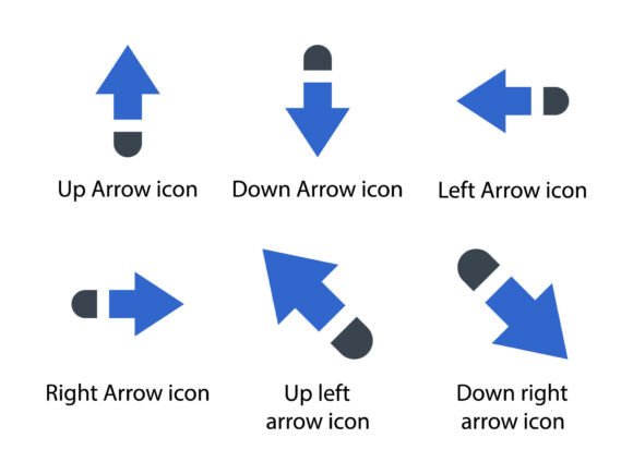 How Arrows Icon Set 1 Elevates Your Website Graphics and Editorial Icons