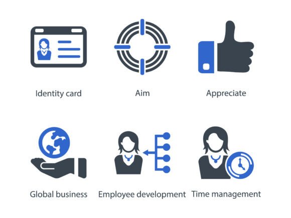 How Business Management Icons Elevate Editorial Graphics