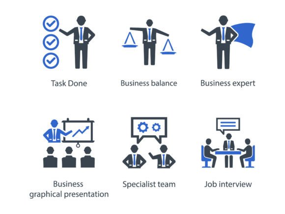 Reviewing the Business Management Icon Set for Product Creation