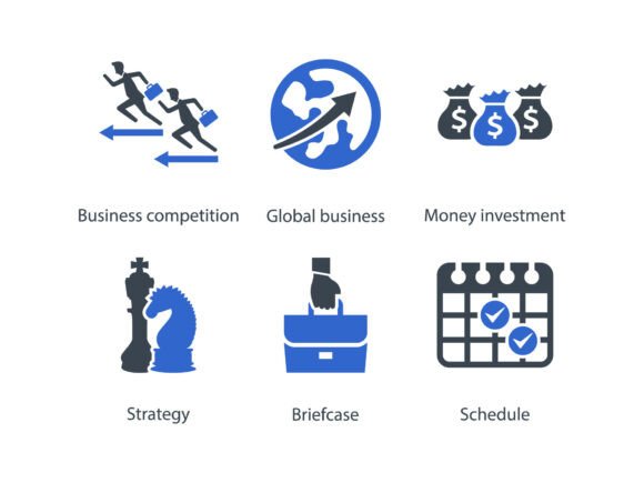 This Business Icon Set is a Graphics Must-Have for Modern Publishers