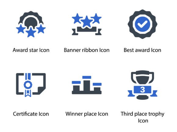 Why This Awards Icon Graphics Set Works for Real Projects
