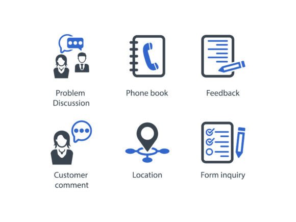 Why This Contact Us Icon Set is a Smart Graphics Choice for Creators